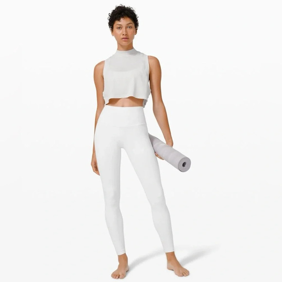 Lululemon All Yours Mock Neck Crop Tank - Picture 3 of 7